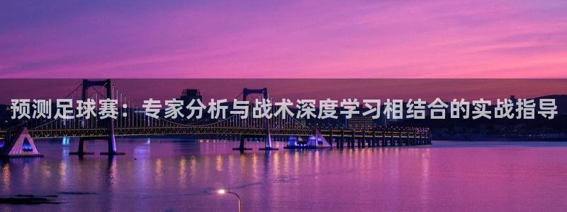 emc下载ios：预测足球赛：专家分析与战术深度学习相结合的